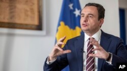 Premijer Kosova Aljbin Kurti, arhiva (AP Photo/Visar Kryeziu)
