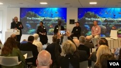 Acara penganugerahan 'Peter Benchley Ocean Awards' di Smithsonian, Washington DC hari Kamis (11/5) malam.