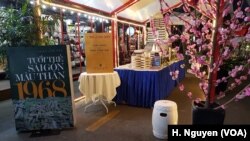Vietnam is marking a half-century since the Tet Offensive with book displays like this, as well as street propaganda posters and interviews with veterans of the battle.