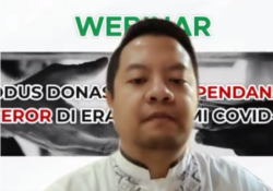 Garnadi Walanda, penulis buku Pendanaan Terorisme di Indonesia. (Foto: VOA/Nurhadi)