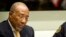 FILE - Former Liberian President Charles Taylor.