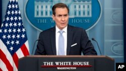 Juru bicara Dewan Keamanan Nasional Gedung Putih, John Kirby 