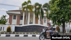 Gedung Pengadilan Tindak Pidana Korupsi Yogyakarta. (Foto:VOA/ Nurhadi)