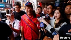 Terry Gou, pendiri Foxconn Taiwan di New Taipei City, Taiwan, 29 Oktober 2023. (Foto: REUTERS/Ann Wang)