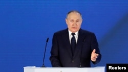 Виступ президента Володимира Путіна 21 квітня 2021 р.