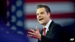 Met Gejc, kandidat za novog sekretara za pravosuđe, arhiva (AP Photo/Alex Brandon)
