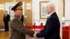 Russian defense minister visits North Korea for talks with military and political leaders 
