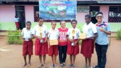 Guru GPDT di Mappi menggelar program Mappi Cerdas Bermartabat (Maceberta). (Foto: GTP UGM)