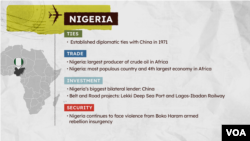 China-Nigeria ties and trade
