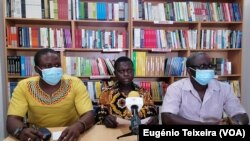 Conferência de imprensa da Associação de Guineenses Residentes em Cabo Verde, Praia, 14 de Maio de 2021