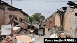 Posledice rušenja u Savamali aprila 2016. godine (Foto: RSE/Vesna Anđić)