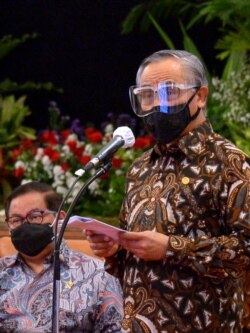 Ketua DK OJK Wimboh Santoso mengungkapkan pihaknya berkomitmen untuk meningkatkan literasi keuangan masyarakat seiring dengan gencarnya transformasi digital di sektor jasa keuangan. (Setpres RI)