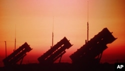 FILE - The Patriot missile defense system