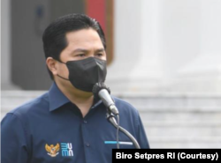 Menneg BUMN Erick Tohir. (Foto: Courtesy/Biro Pers)