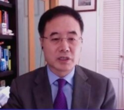 纽约法律学者虞平博士 (美国之音资料)