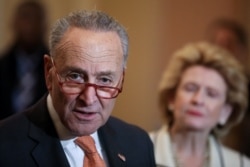 资料照：美国会参议院少数党领袖舒默