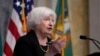 Menteri Keuangan Amerika Janet Yellen dalam pertemuan IMF di Washington, 22 Oktober 2024. (Foto: J.Scott Applewhite/AP Photo)
