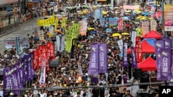 2018年的 香港七一游行