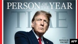 This image courtesy of TIME/TIME Person of the Year obtained on December 12, 2024 shows the cover of TIME Magazine announcing US President-elect Donald Trump as the 2024 Person of the Year.