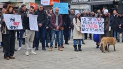 Protest u Severnoj Mitrovici: Solidarnost sa studentima širom Srbije