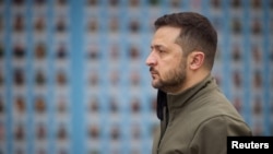 资料照：乌克兰总统泽连斯基 