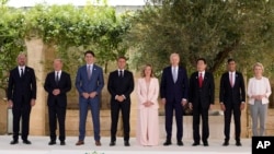 Zajednička fotografija lidera G7 (Foto: AP/Alex Brandon)