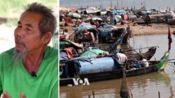 ខ្មែរអ៊ិស្លាមមួយចំនួនប្រឈមនឹងការរស់នៅលើទូកនៅតំបន់ជ្រោយចង្វារ