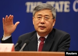 中国银行保险监督管理委员会主席郭树清(2017年3月资料照片)