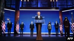 当选总统拜登及其任命的外交团队 （法新社 2020年11月24日）