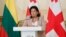 Predsednica Gruzije Salome Zurabišvili, 15. maj 2024. (Georgian Presidential Press Service via AP)