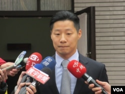 时代力量立委林昶佐（美国之音张永泰拍摄）