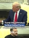 Trump dan Zelenskyy Terlibat Debat Panas, Gagal Capai Persetujuan