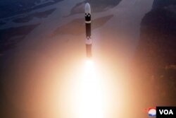 지난달 1일 북한이 비공개 장소에서 시험발사한 신형 대륙간탄도미사일(ICBM) 화성-19형. (사진출처: 조선중앙통신)