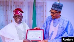 Bola Ahmed Tinubu da shugaba Buhari