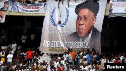 Bendele ya elongi ya Etienne Tshisekedi, na matanga na stade des Martyrs, Kinshasa, le 31 mai 2019.