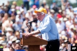 伯尼·桑德斯在加州一个社区中心讲话（2016年6月1日）