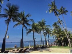 Obyek Pariwisata dan Hotel di Candi Dasa, Karangasem, Bali (Foto: Courtesy/Gus Santi Utama)