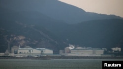 资料照：中国南方城市广东省惠州市的大亚湾大亚湾核电站