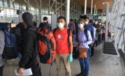 Warga Myanmar kembali dari Malaysia, 26 Augustus 2020. (Photo: Kedutaan Myanmar di Kuala Lumpur, Malaysia)