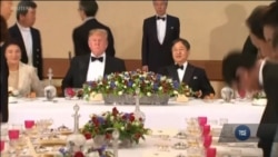 Президент та перша леді Трамп зустрілися з імератором Нарохіто та його дружиною в Японії. Відео