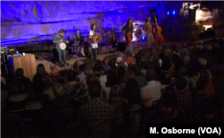 The Way Down Wanderers perform at Bluegrass Underground.