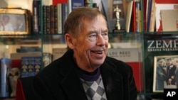 FILE - Former President of the Czech Republic Vaclav Havel is seen in an undated photo.