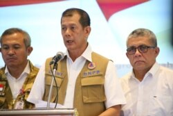 etua Tim Pelaksana Gugus Tugas Percepatan Penanganan Covid-19 Doni Monardo dalam konferensi pers mengenai perkembangan virus corona di Indonesia, Jakarta, 14 Maret 2020. (Foto: Courtesy/BNPB)
