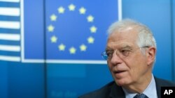 Arhiva -predstavnik Evropske unije za spoljnu politiku i bezbednost Đozep Borelj u Briselu, 16 jula 2020.