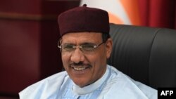 President Mohamed Bazoum na Niamey, 2 sanza ya mitano 2022.