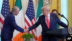APTOPIX Trump Ireland