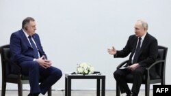 Susret Dodika i Putina u Kazanu 21. februara 2024.