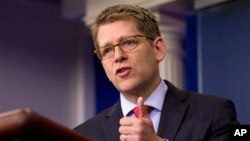 Phát ngôn viên Tòa Bạch Ốc Jay Carney nói vào lúc này không có tin về các tổ chức khủng bố đang âm mưu tấn công tại Mỹ 