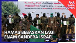 Hamas Bebaskan Lagi Enam Sandera Israel 