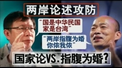 海峡论谈： 挑战2020？台湾要角争访美 两岸论述急攻防